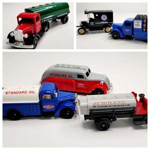 6 Lledo Standard Oil Chevron Zerolene Trucks England JR53/55/56